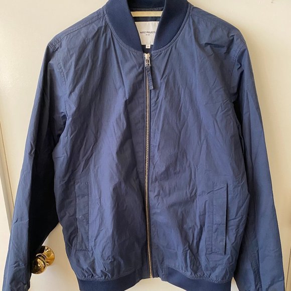 Norse Projects Navy Bomber Jacket 